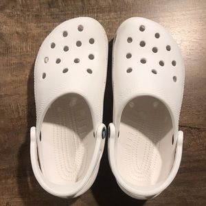 White crocs , size women 7